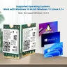 Adaptateur sans fil WiFi 6E AX210NGW NGFF – vue 5