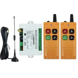 Maison intelligente DC 12V 24V 36V10A 4CH relais commutateur RF…