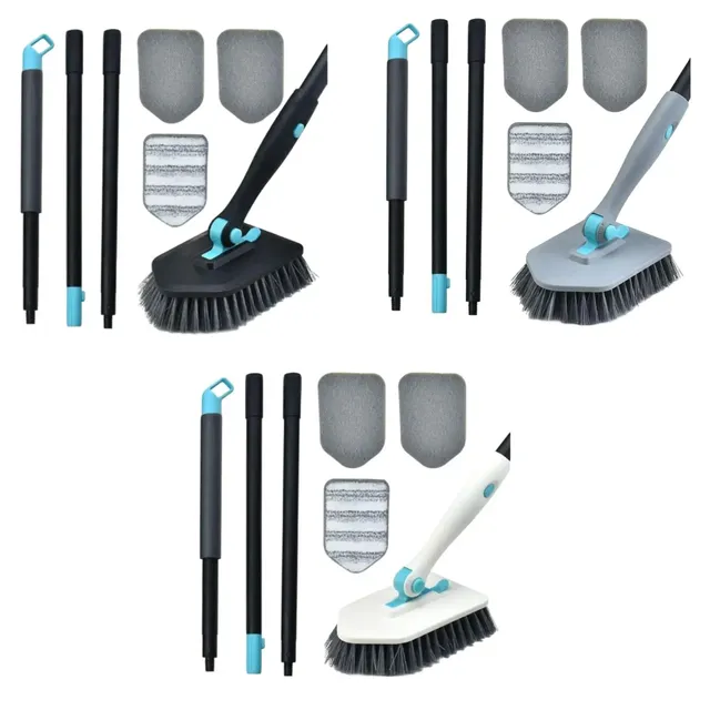 Balai brosse télescopique extensible réglable pivotante… – vue 3