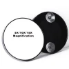 Miroir de maquillage rond grossissant 20x pour le visage, salle de bains, petits miroirs à main pour artistes de cils, coiffeuse, vente en gros