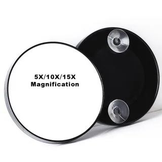 Miroir de maquillage rond grossissant 20x pour le visage