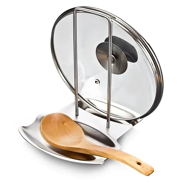 Support rangement casseroles poêles couvercles acier… – vue 5