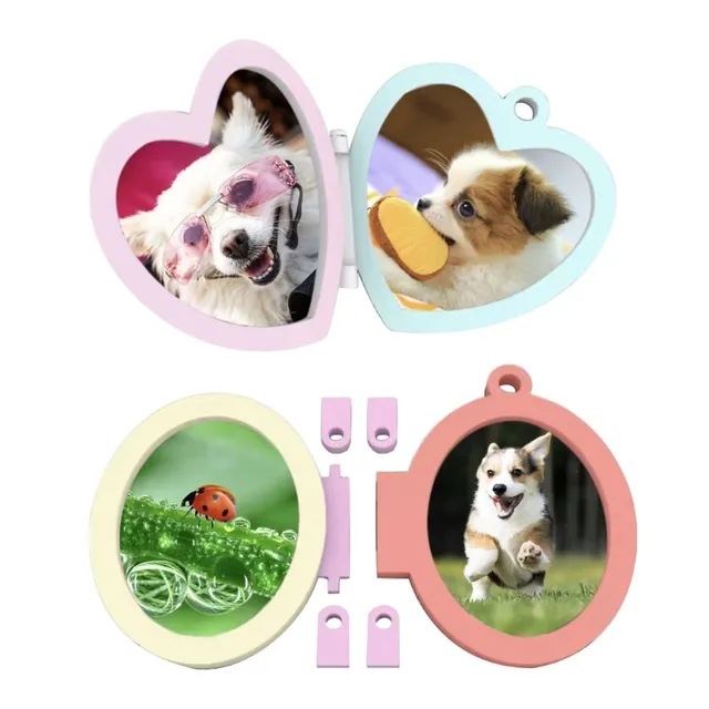 Moule en résine de Silicone ovale/cœur – vue 4