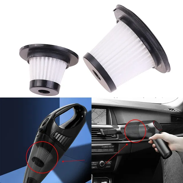 Filtre remplacement aspirateur main conique plissé HEPA… – vue 4