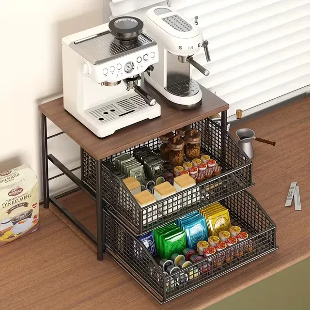 Étagère cuisine compacte comptoir rangement organisateur… – vue 3