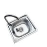Évier cuisine encastrable acier inoxydable poli satiné… – vue 2