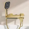Or brossé salle de bains baignoire-douche robinet… – vue 4