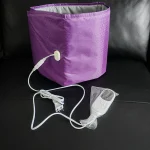 Ceinture chauffante électrique pour Sauna, amincissante, perte de poids, beauté, infrarouge lointain, utérute chaude, outil de soulagement des maux de dos du ventre menstruel féminin