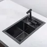 Évier cuisine rectangulaire bac unique inoxydable SUS304… – vue 3
