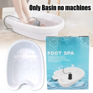 Baignoire pour les pieds uniquement, Ion détox, bassin de bain pour Spa, Massage par vibrations, matrices de soins, cellules ioniques aquatiques, dispositif de nettoyage, seau de Sauna ABS Baignoire pour les pieds uniquement, Ion détox, bassin de bain pour Spa, Massage par vibrations, matrices de soins, cellules ioniques aquatiques, dispositif de nettoyage, seau de Sauna ABS