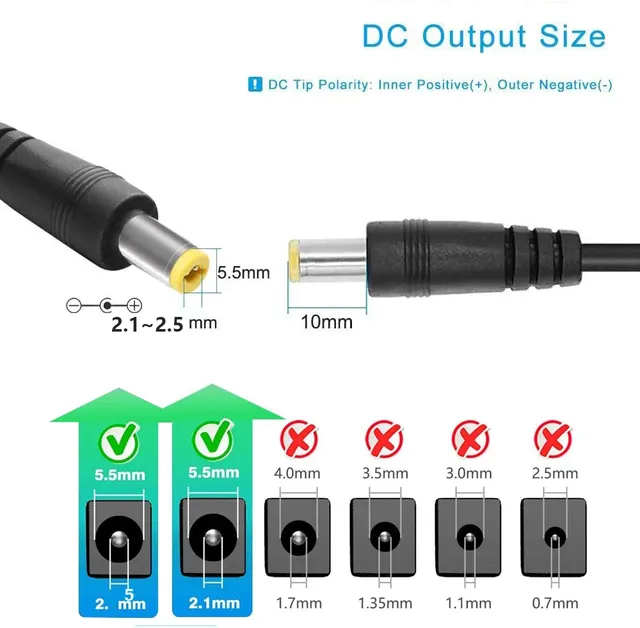 Adaptateur d'alimentation 220V AC DC 5V 6V 8V 9V 10V 12V… – vue 4