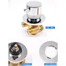 Robinets de douche thermostatiques en laiton à sortie de… – vue 4
