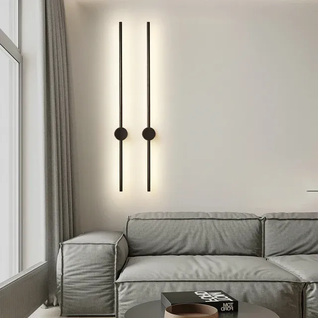 Applique murale LED RGB rotative 60/80/100cm – vue 3