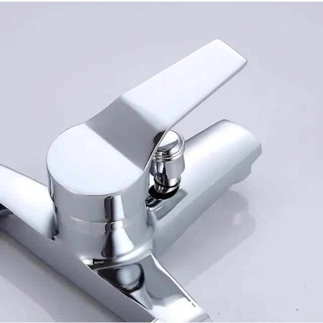 Ensemble de robinets de douche de salle de bains à trois… – vue 4