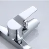 Ensemble de robinets de douche de salle de bains à trois… – vue 4