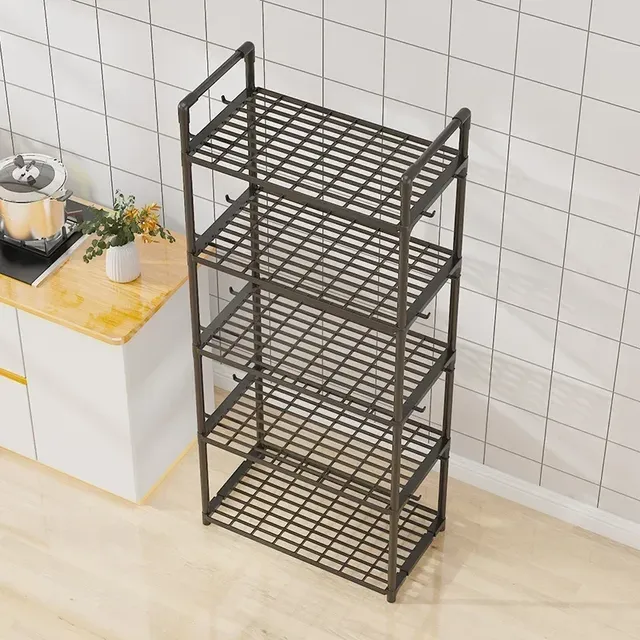 Étagère de cuisine du sol au sol multicouche… – vue 5
