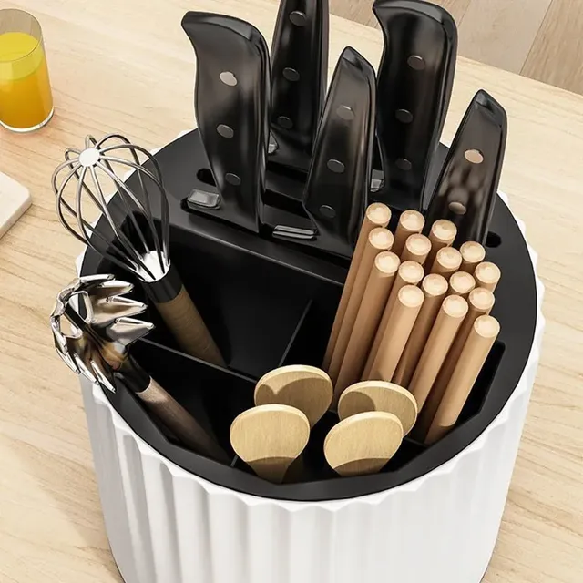 Boîte rangement multifonctionnelle couverts égouttoir… – vue 3