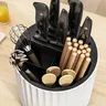 Boîte rangement multifonctionnelle couverts égouttoir… – vue 3