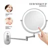 Miroir de maquillage chromé de 7 pouces – vue 3