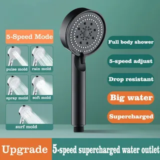 Pommeau de douche haute pression réglable