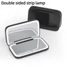 Miroir maquillage LED double face pliable portable rose… – vue 4