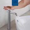 Robinet à fermeture automatique chromé – vue 3