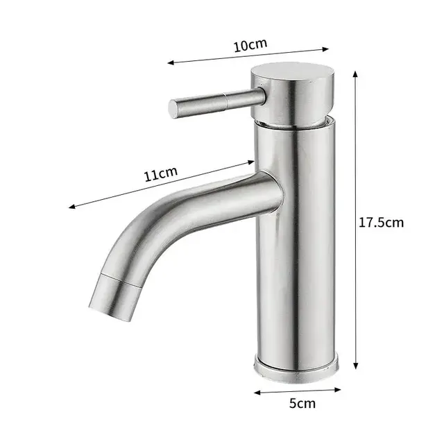 Robinet de lavabo de salle de bains 1/2 pouces – vue 3