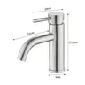 Robinet de lavabo de salle de bains 1/2 pouces – vue 3