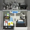 Organisateur sous evier armoire placard tiroirs… – vue 3