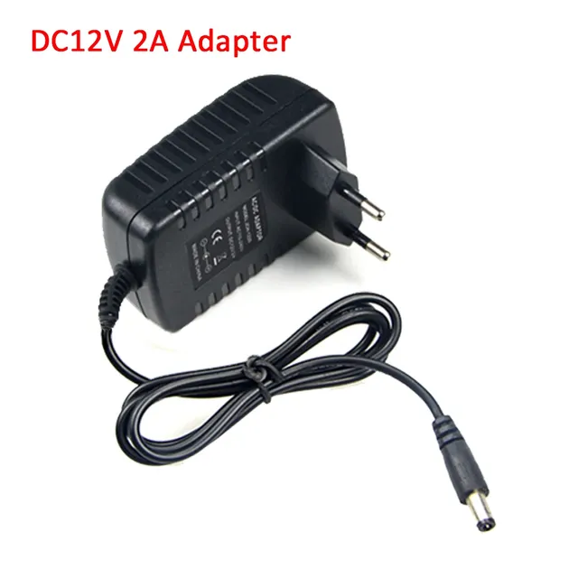 Adaptateur d'alimentation AC/DC 110V 220V à 12V 1A 2A