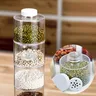 Pots épices empilables modulaires cylindriques acrylique… – vue 2