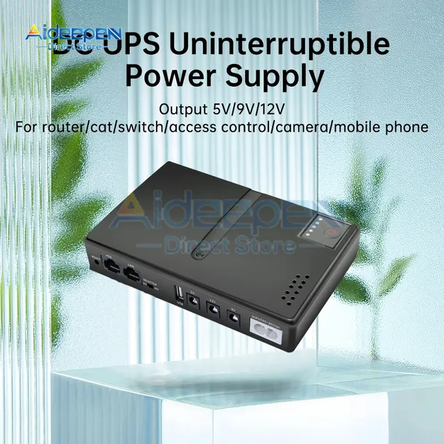 Alimentation sans interruption – vue 2