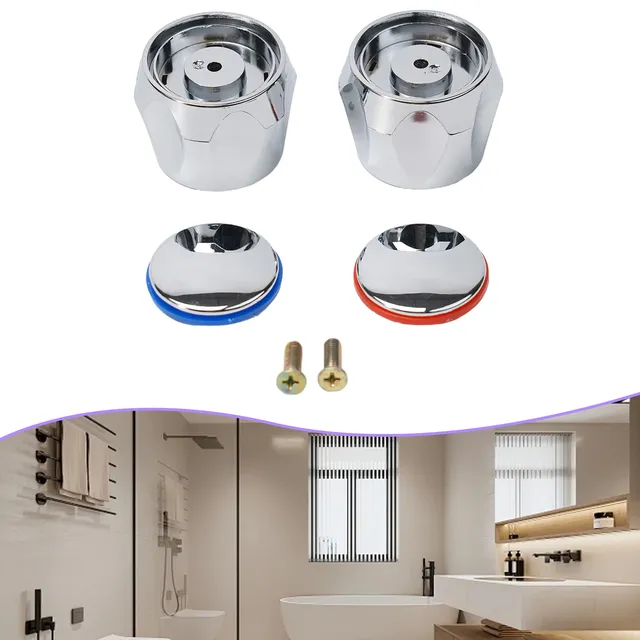 Kit de salle de bain poignée de robinet poignée de… – vue 3