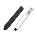 Pommeau de douche à main carré, fonction unique, arroseur universel à économie d&rsquo;eau, pulvérisateur de douche haute pression pour salle de bain