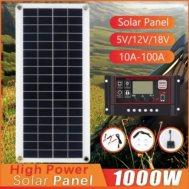 Panneau solaire étanche portable pour téléphone