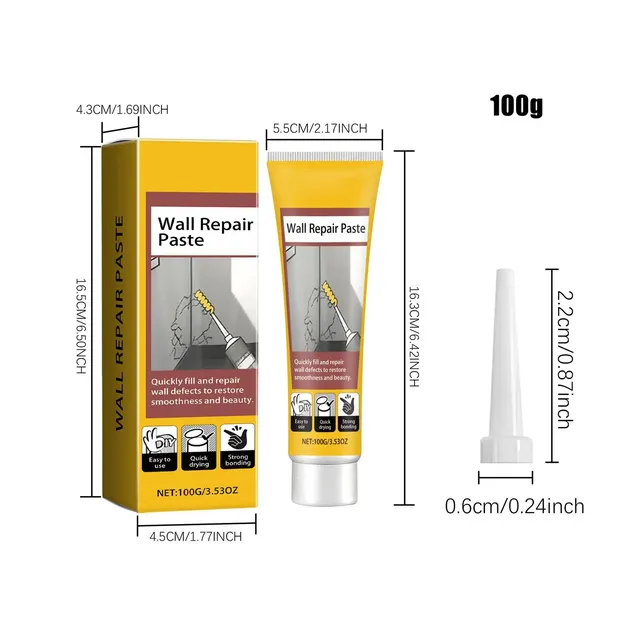 Remplisseur de réparation murale 100g – vue 6