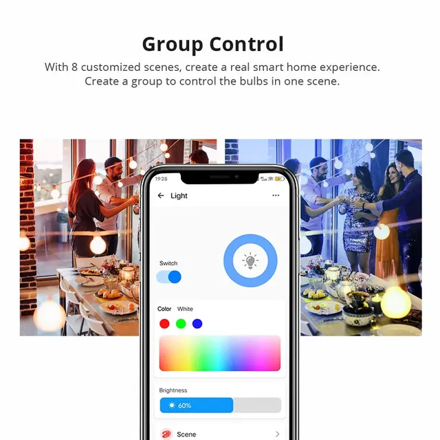 EWelink ampoule intelligente E27 WiFi lampe à bricoler… – vue 5