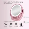 Miroir maquillage rond double face grossissant 5x 1x… – vue 6