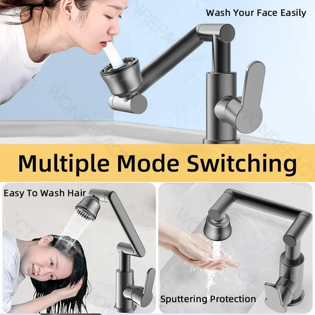 Robinet de toilette universel en acier inoxydable 1080 – vue 5