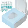 10 * housses de siège de toilette jetables pour les… – vue 3