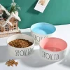 Fournitures pour animaux de compagnie bol en céramique pour animaux de compagnie créatif mignon chien nourriture bassin d’alimentation multi-usage antidérapant chat mangeoire à boire récipient d’eau Fournitures pour animaux de compagnie bol en céramique pour animaux de compagnie créatif mignon chien nourriture bassin d’alimentation multi-usage antidérapant chat mangeoire à boire récipient d’eau