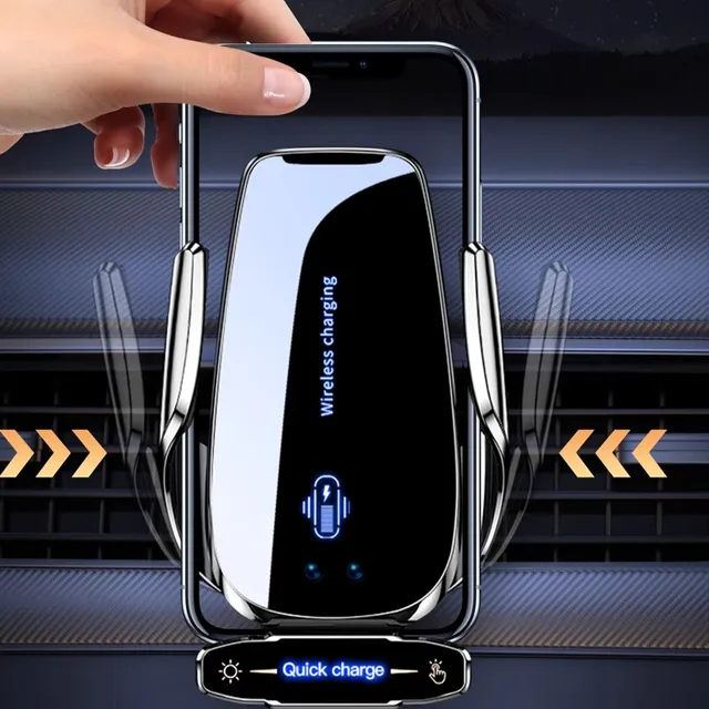 Chargeur sans fil voiture support smartphone induction… – vue 6