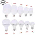 Ampoule LED Real Power, Lampe de budgétaire, Lampes, DC 12V, 3W, 5W, 7W, 9W, 12W, 15W, 20W, 30W