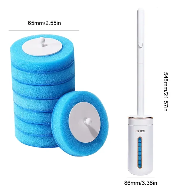 Brosse cuvette jetable aromathérapie manche long… – vue 6