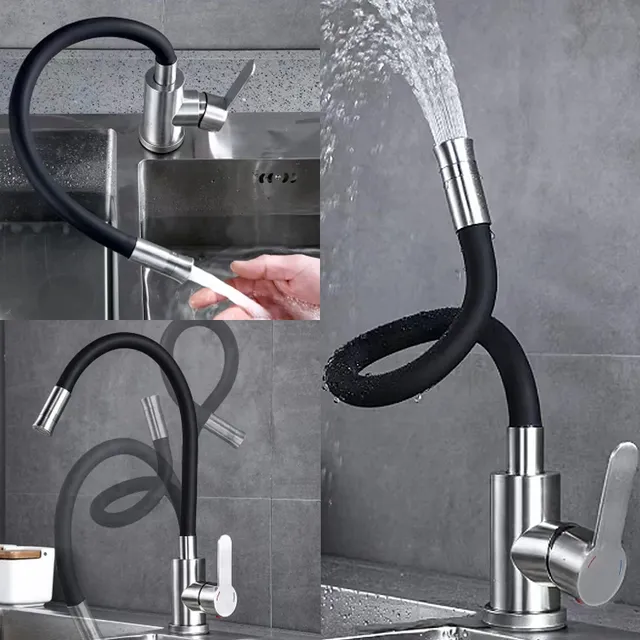 Robinet de cuisine à tuyau Flexible ULA – vue 2