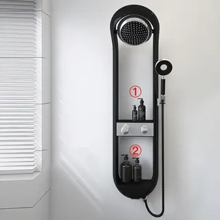 Système de douche à chaud mural