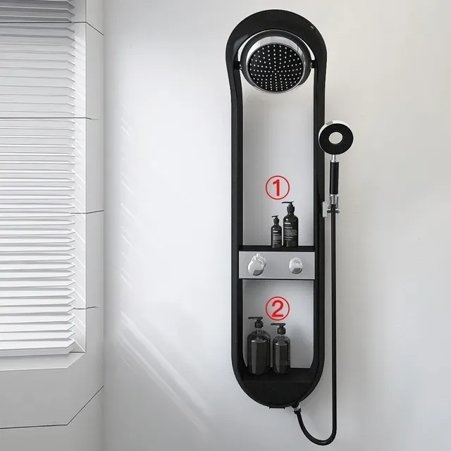 Système de douche à chaud mural