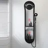 Système de douche à chaud mural – vue 1