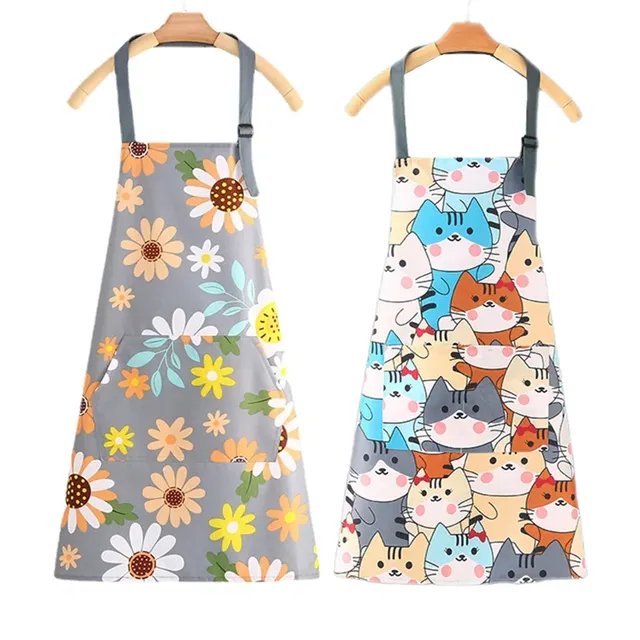 Nouveau coton toile mode tablier imperméable tabliers de…