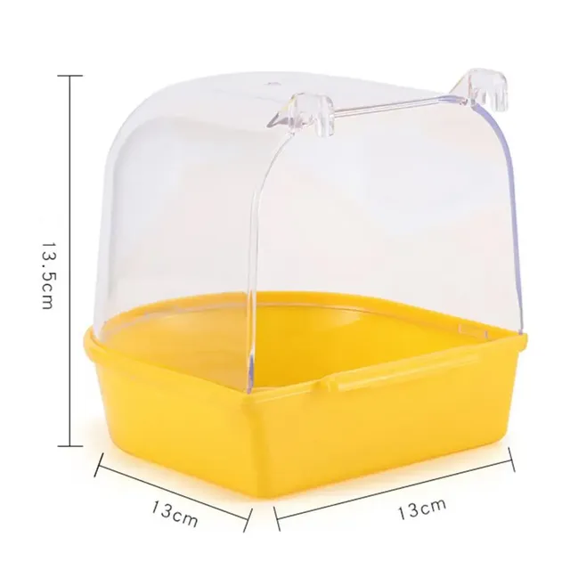 Baignoire oiseaux transparente plastique ABS dôme… – vue 6